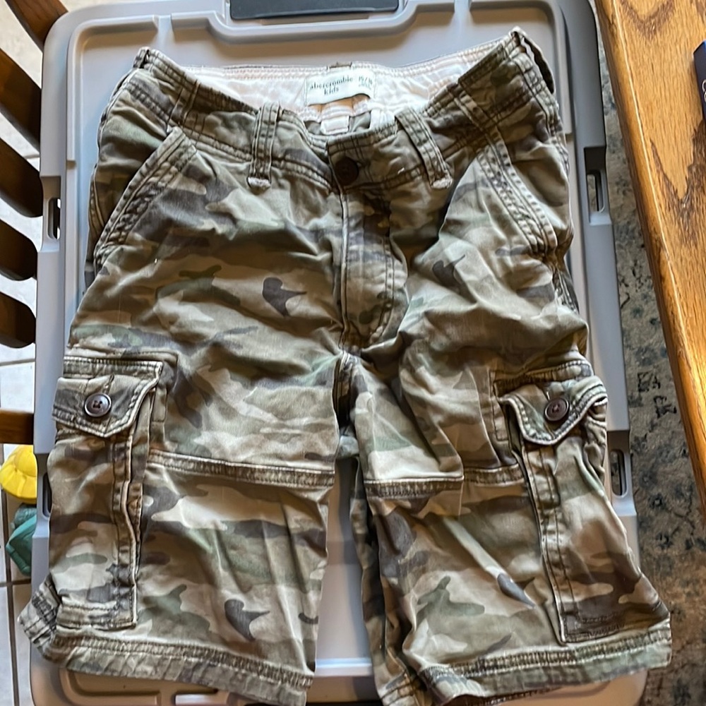 Abercrombie kids camp shorts
